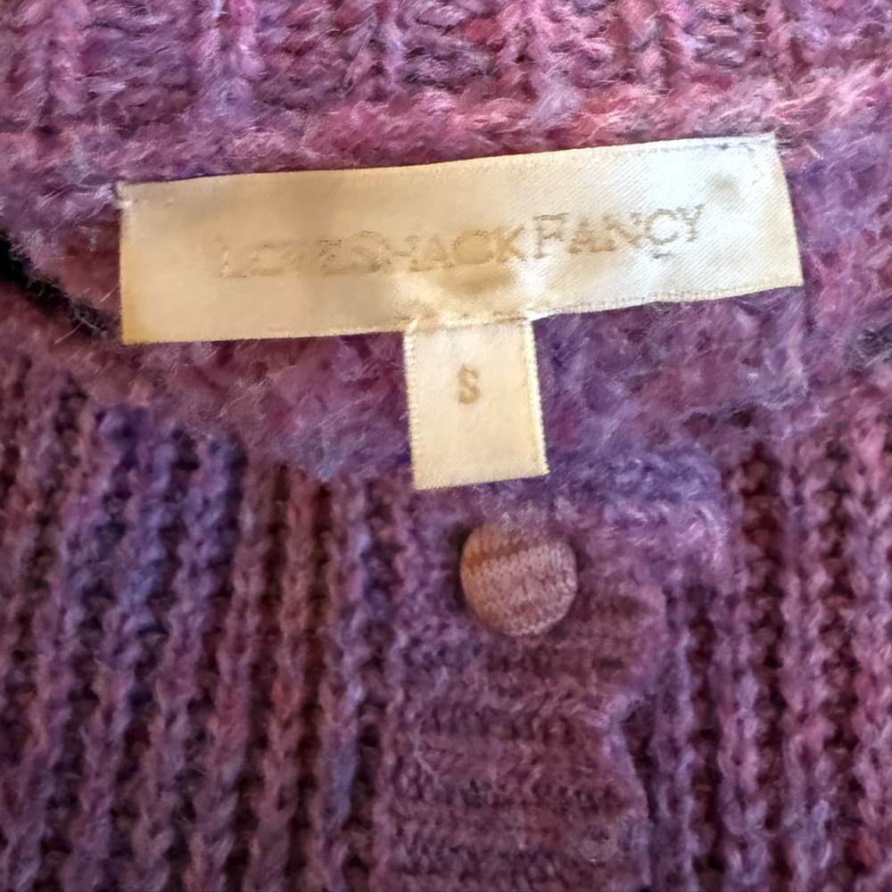 LoveShackFancy Brookie Cardigan Sz Small - Picture 3 of 3